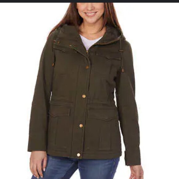 LUCKY BRAND Women’s Green Anorak Jacket Size L - Picture 5 of 5